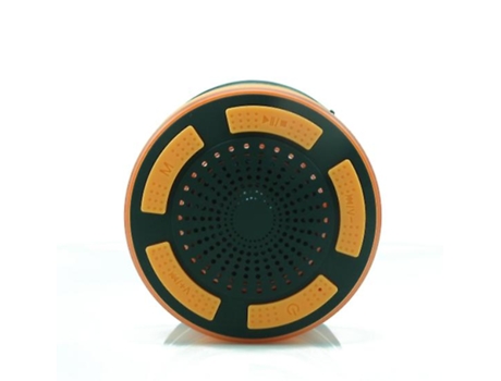 Altavoz de ducha Altavoz Bluetooth resistente al agua Radio de ducha inalámbrica certificada Ipx7 con subwoofer de sonido de alta definición BISBIS...