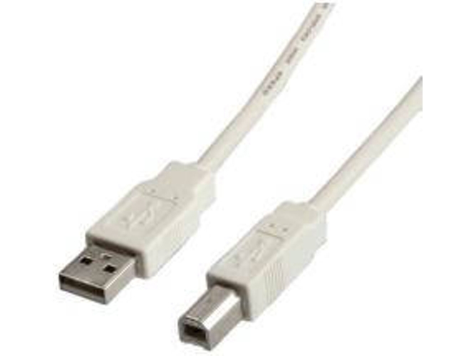 Cable USB NILOX USB A/USB B 4.5 m Macho/Macho Blanco