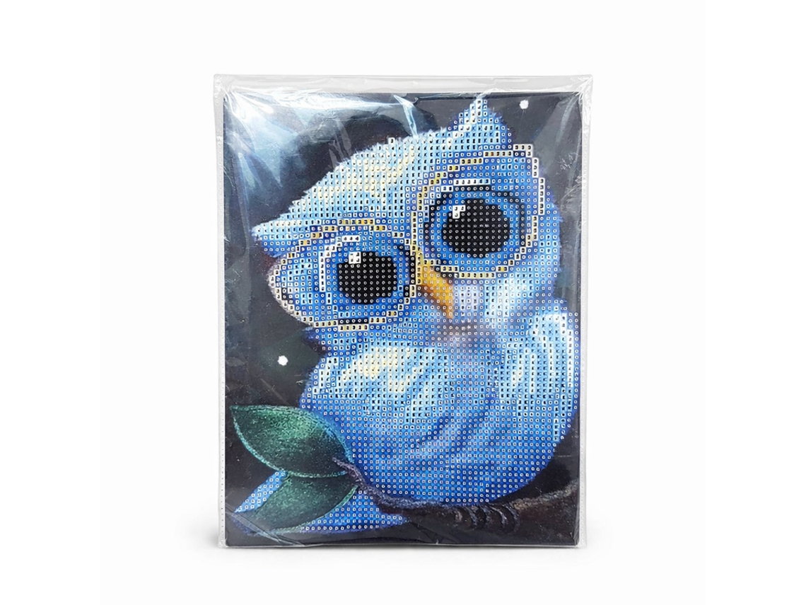 Lienzo para pintura de diamantes - 15x20cm Bk Abc-04 Multicolor