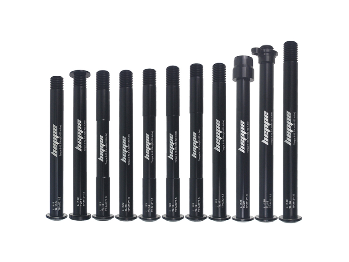 Eje pasante Heppe para bicicleta de montaña, horquilla delantera y trasera, 12x142/148, 12x100/110, M12xp1.0/1.5, Vayotoy