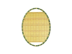 Bandeja Circular Bambú-Melamina Cocina Cajas y Bandejas Colección Tropical Signes Grimalt BY SIGRIS