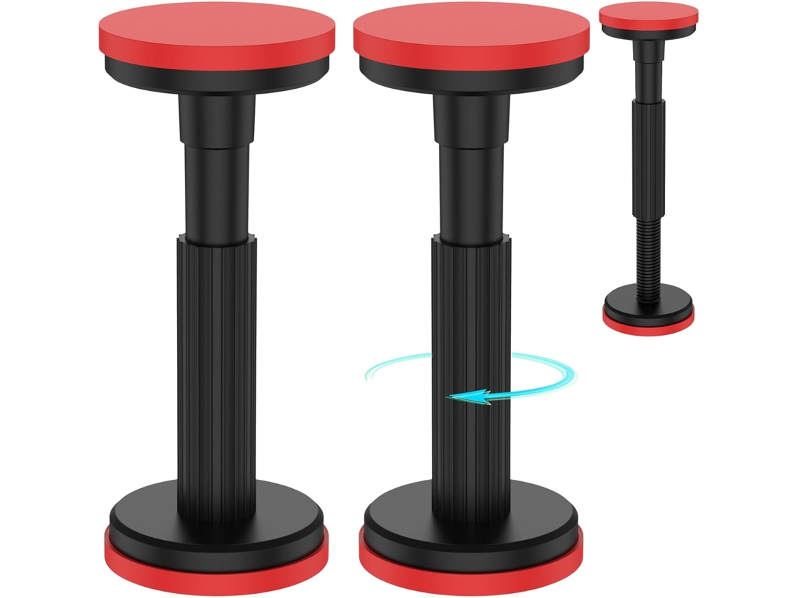 2 Postes Soporte Telescopio 18-45 Cm Carga 200 Kg, Para Techo/armario