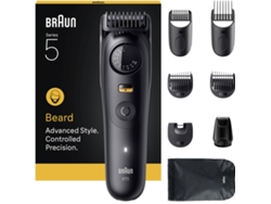Afeitadora de Barba BRAUN Series 5 BT5560 Para Barba Con 40 Ajustes de Longitud