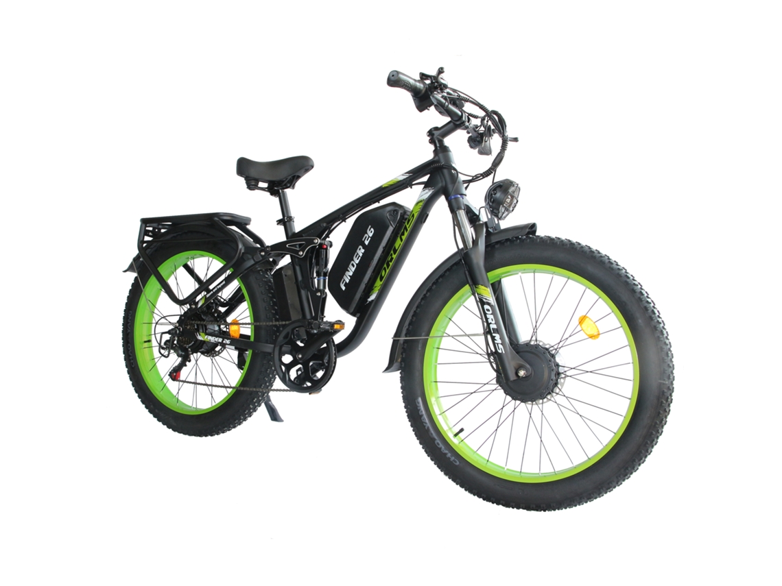 Bicicleta de montaña eléctrica ORLMS V3 con batería de 60 V y 25 Ah