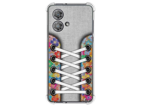 Funda Diseño Zapatillas para Motorola Edge 40 Neo 5G TUMUNDOSMARTPHONE Silicona Multicolor