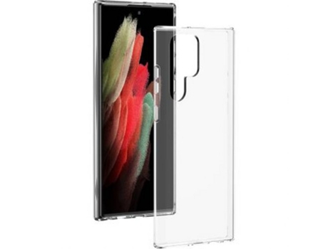 Funda para Samsung Galaxy S22 Ultra BIGBEN CONNECTED Piel Sintética Textura Suave Transparente