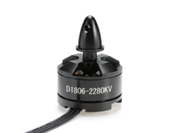 Motor sin escobillas DXW D1806 1806 2280KV 2/3S CW CCW para dron RC 200, 210, 220, 250 FPV Racing Multi Rotor
