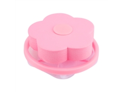 Eliminador De Pelo Para Lavadora, Filtro De Malla Flotante, Bola Floral Roja