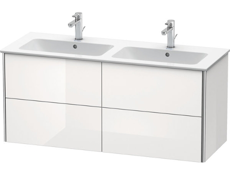 DURAVIT XSquare Vanity unit unitario de pared 128.0 x 47.8 cm, 4 cajones, para lavabo ME de Starck 233613