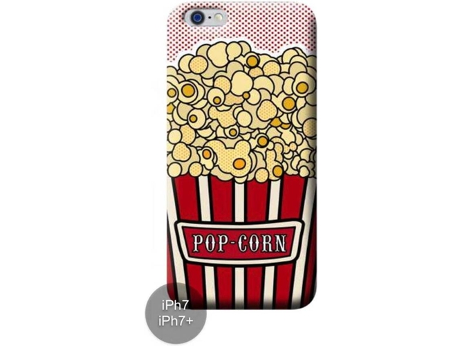 Funda iPhone 6 Plus, 6s Plus, 7 Plus, 8 Plus BENJAMINS Pop Art Rojo