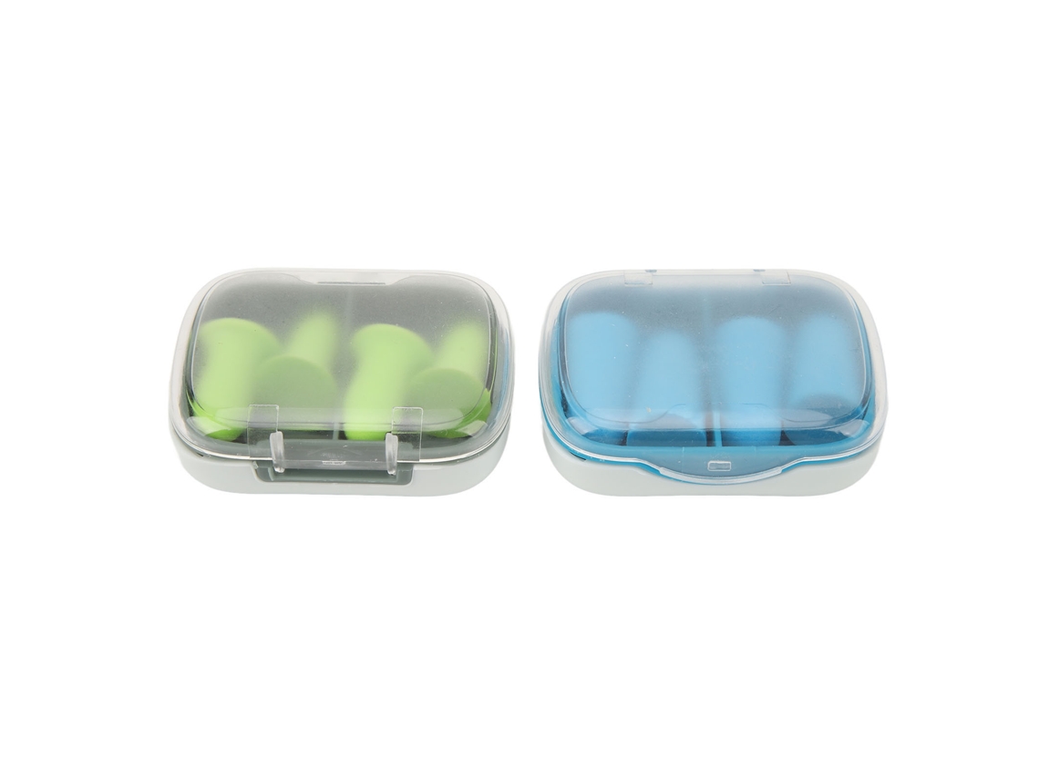 Tapones De Oído Reutilizables De Espuma Suave Para Bloquear Sonidos Con Caja