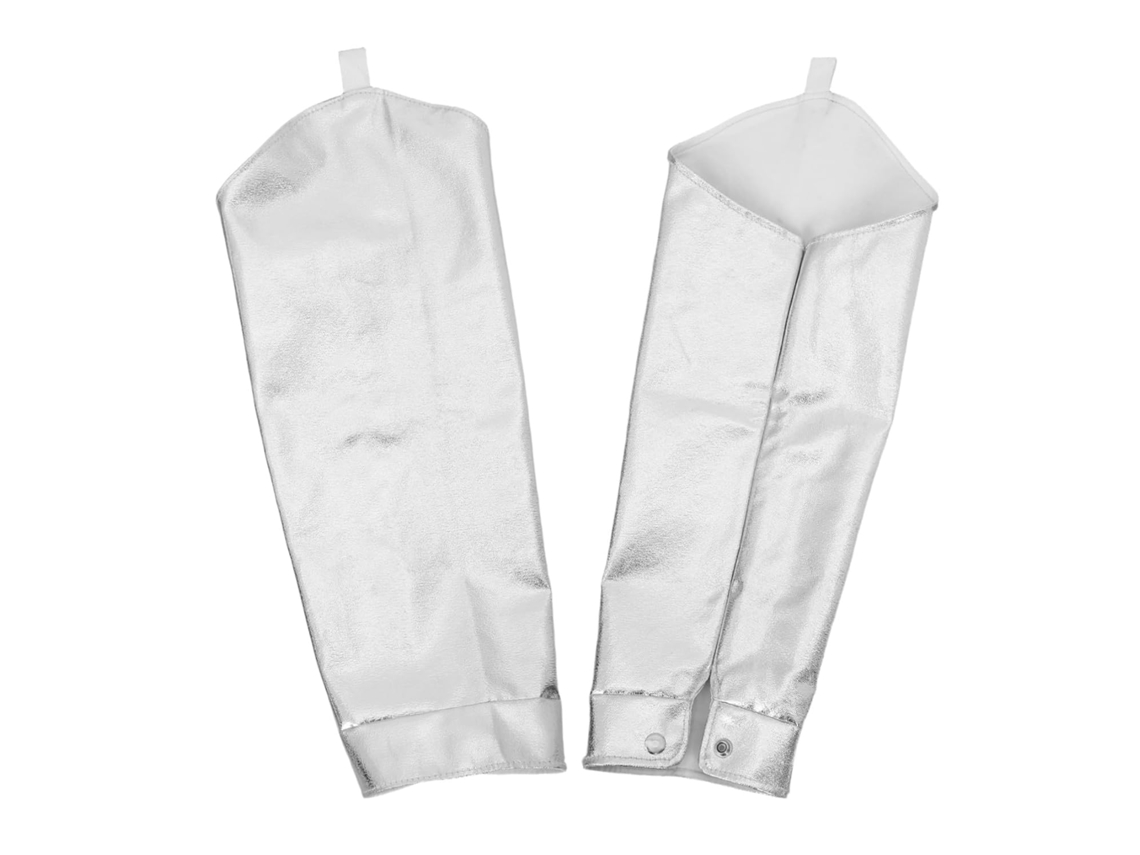 Piezas De Mangas Protectoras De Brazo De Aluminio Ignífugas, Mangas Aislantes Resistentes Al Calor Para
