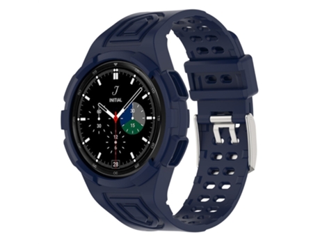 Correa TPU + PU para Samsung Galaxy Watch4 Classic 46mm - azul oscuro