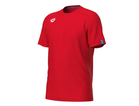 Camiseta Unisex para Natación ARENA Team Solid Rojo (3XL)