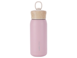 Vaso de agua portátil de acero inoxidable de 330 ml con vacío para bebidas