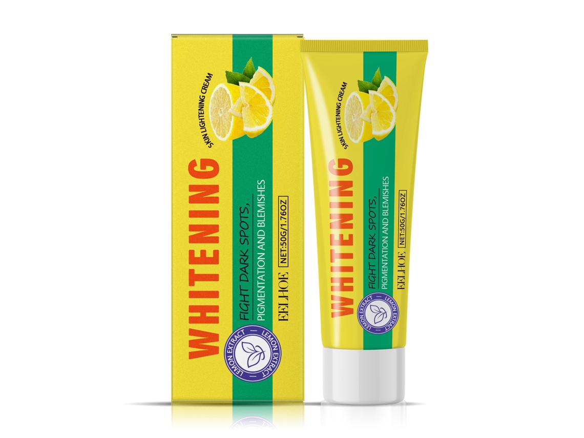 Crema corporal aclarante con limón