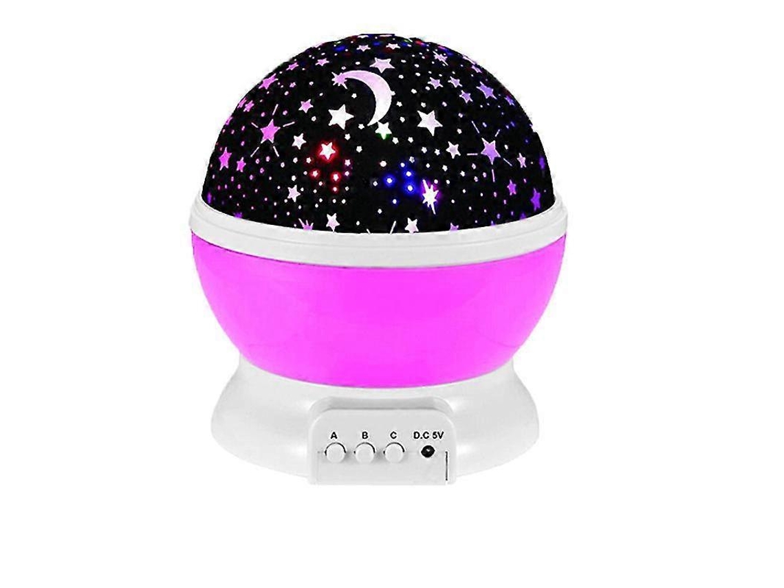 Proyector de estrellas con luz nocturna, luz nocturna infantil con rotación de 360º para bebés y proyección en el techo Rosewell