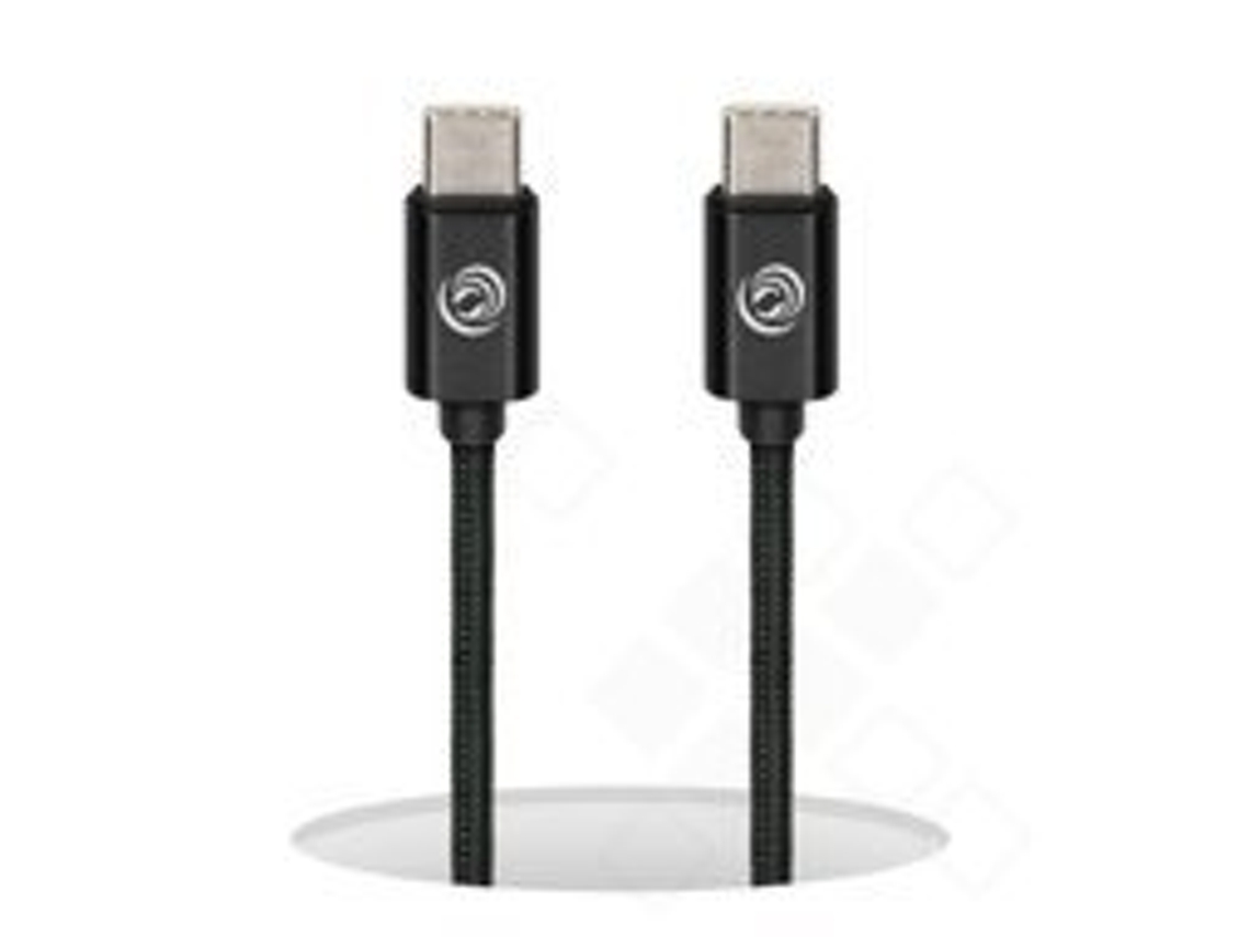Cable Anco Usb-C Carregamento Nylon Premium Negro