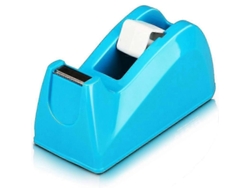 Dispensador de cinta de sobremesa con soporte para rollo, base antideslizante con peso, para rollos con núcleo de 1" y 3", GOKOCO