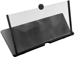 Lupa De Pantalla De 16 Pulgadas Para Teléfonos Móviles, Amplificador Extraíble Con Soporte A