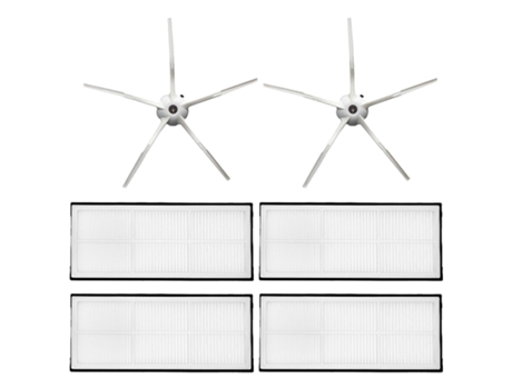 Filtro Hepa de cepillo lateral Ad para Xiaomi Roborock T7 T7Plus S7 piezas de aspiradora accesorios para aspiradoras