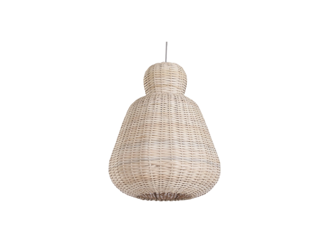 Lampara Techo Ratán 43x43x56cm