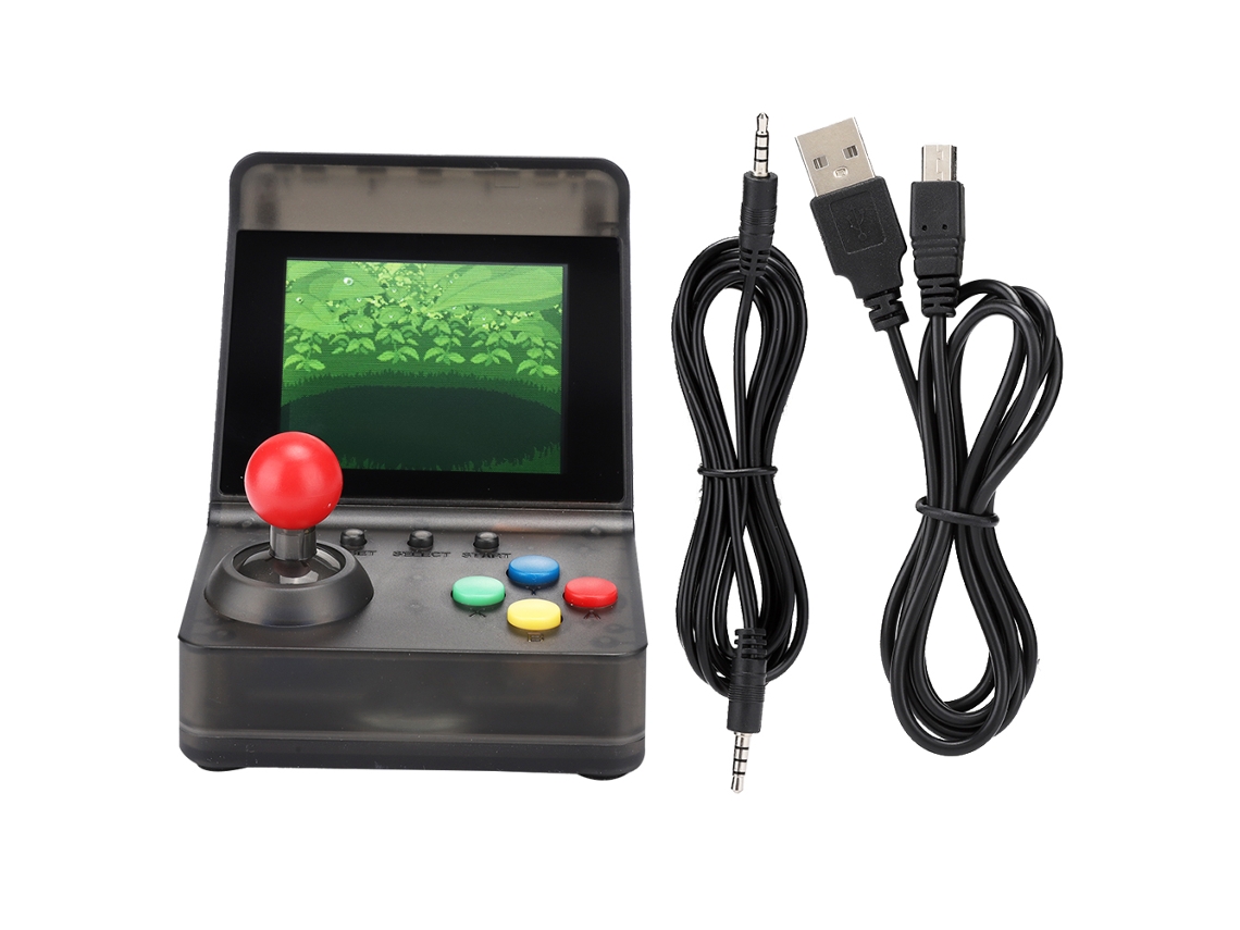 Mini máquina de juegos portátil retro arcade nostálgica de pantalla grande