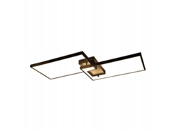 Luz de Techo Led Regulable con Control Remoto Lámpara de Dormitorio de Diseño Moderno de Metal de 40W para Dormitorio Sala de Estar Oficina NETTLIFE