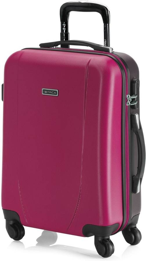 Maleta De Viaje itaca abs texturizado cabina 35 l rosa trolley 71100