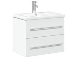 Maison Exclusive - Mueble De Baño Con Lavabo Integrado Blanco