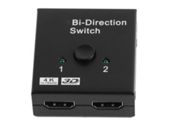 Conmutador De Hd Multimedia Interface 2 Entradas A 1 Salida Divisor Soporte 4k Interruptor De Hd Multimedia Interface Bidireccional