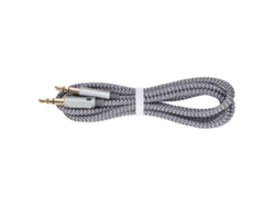 Cable De 3,5 Mm Macho A Macho Con Trenzado De Nailon, Extensión Estéreo De 1,2 M/4 Pies, Aux