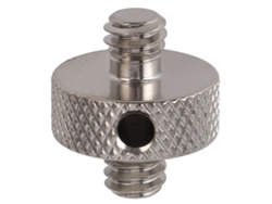 TRUYUETY Adaptador de Trípode Hembra 1/4 a 1/4 Macho, Convertidor de Rosca Estándar de Doble Extremo
