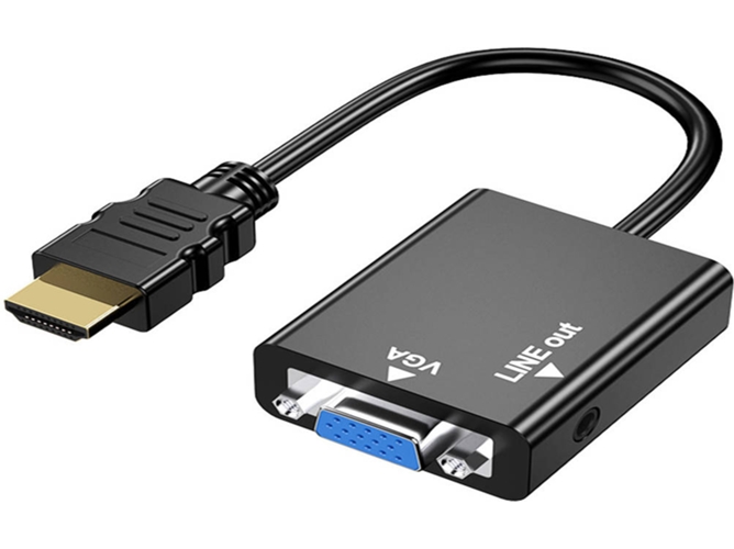 Adaptador HOWEI HW-2201 (Hdmi - Vga)