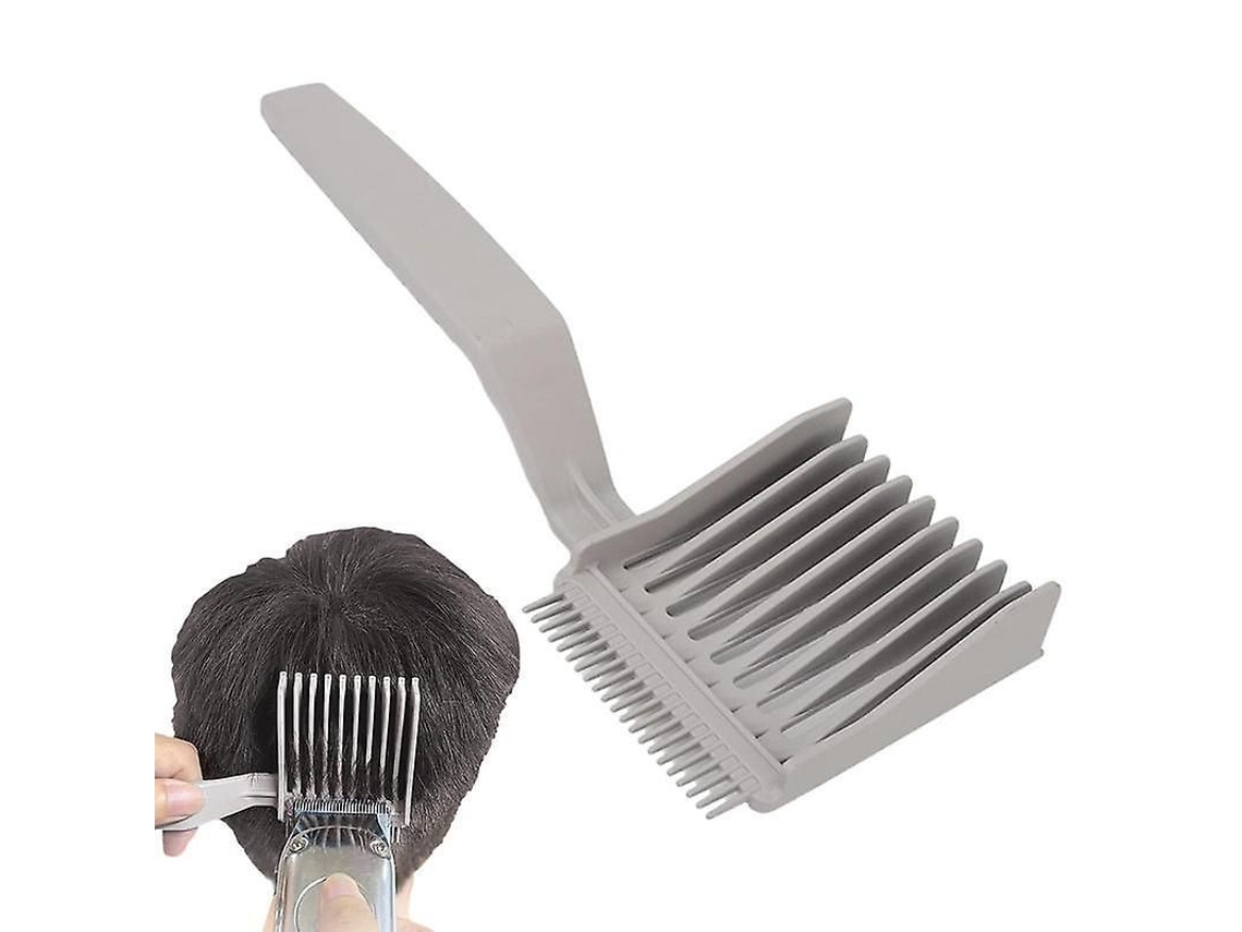 Peine Ergonómico Curvo Para Afeitar, Peine De 8 X 3,3 X 1,1 Pulgadas, Herramienta De Posicionamiento De Plástico