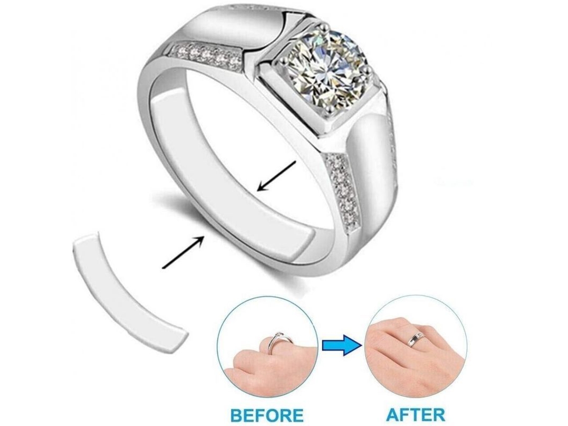2026-ajustador De Tamaño De Anillos - 19 Piezas Espaciador De Silicona Invisible Para Anillos Sueltos Joyería