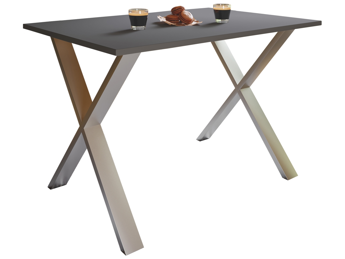 Mesa de Comedor de Madera Mesa de Cocina Xona X 140x80 Vcm