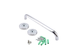 Barra De Apoyo De Acero Inoxidable Para Baño, Antideslizante, Con Acceso Para Toallas Y Papel Higiénico.