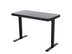 Escritorio Ajustable Eletricamente IVOL (120x60 cm - Negro)