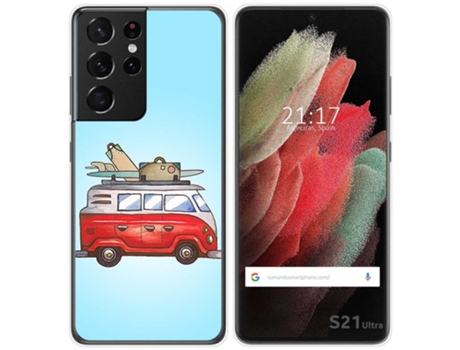 Carcasa Samsung Galaxy S21 Ultra 5G TUMUNDOSMARTPHONE Dibujos Multicolor