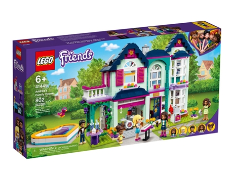 LEGO Friends: La casa de la familia de Andrea (Edad Mínima: 6 - 802 piezas)