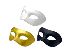 3 Máscaras Negras De Halloween Para Fiestas, Estilo Veneciano Antiguo, De Media Cara, Para Disfraces.