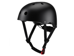 Casco infantil, talla M, negro.