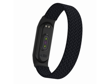Correa de nailon elásticob talla S para Xiaomi Mi Band 5/4/3 - negro