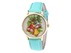 Elegante Reloj De Pulsera Informal De Cuarzo De Piel Sintética Para Estudiantes, Unisex (menta)