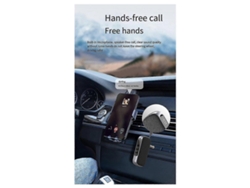 Nuevo transmisor y receptor Bluetooth para automóvil Gr11 con pantalla digital, adaptador de audio Bluetooth dos en uno para automóvil Rosewell