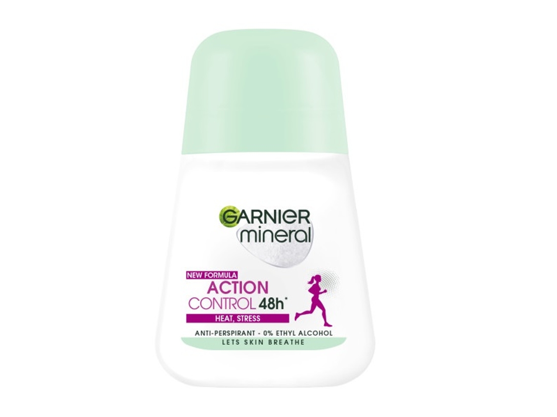Antitranspirante roll-on Mineral Action Control, 50 ml Garnier