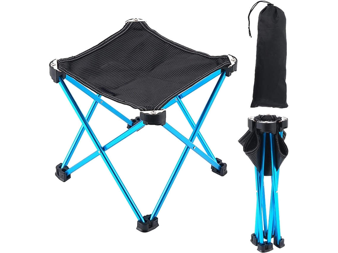 Reposapiés plegable para camping | Reposapiés para pesca, senderismo y actividades al aire libre de Gokoco