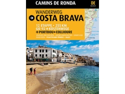 Libro Wanderweg Costa Brava de Jordi Puig Castellano e Sergi Lara (Alemán)