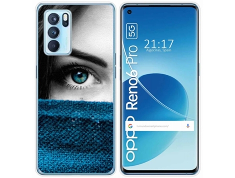 Carcasa Oppo Reno 6 Pro 5G TUMUNDOSMARTPHONE Dibujos Multicolor